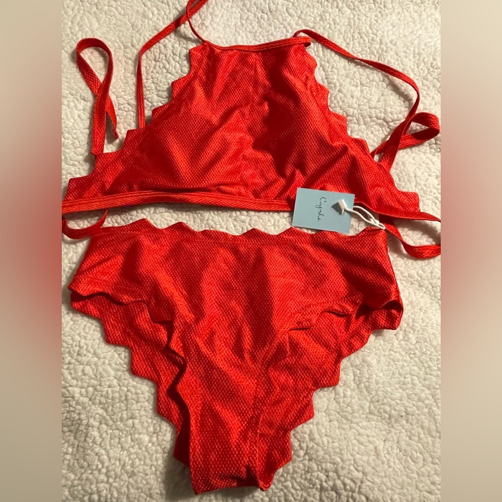 Red bikini